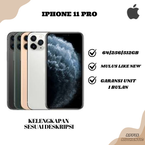 IPHONE 11 PRO second normal minus 64gb/128GB/256GB original like new bergaransi