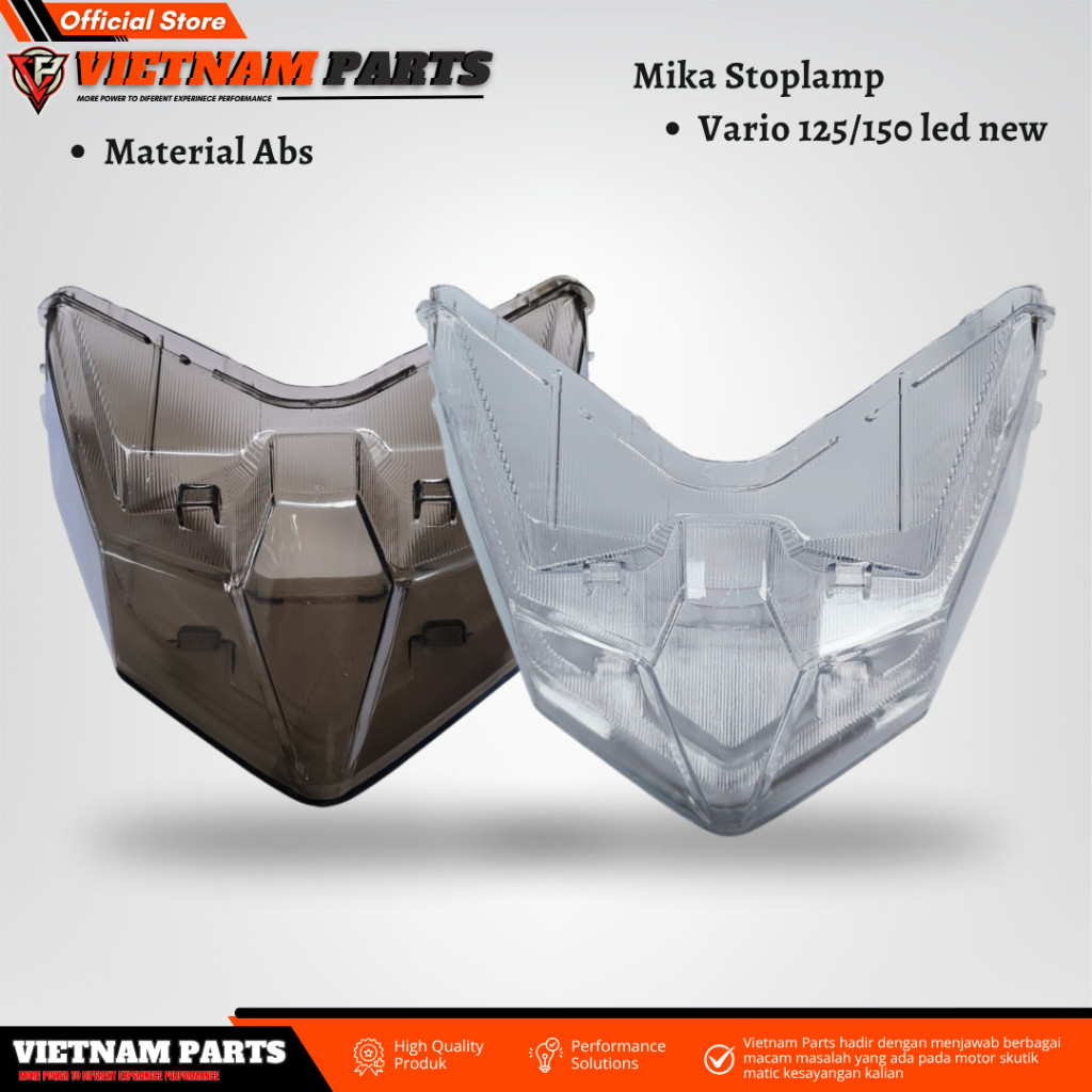 MIKA LAMPU BELAKANG VARIO 125/150 LED NEW SMOKE/BENING COVER LAMPU BELAKANG VARIO 125 NEW