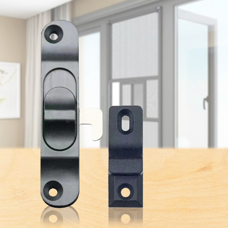 Kunci Jendela Aluminium Sleding - Kunci Pintu Sleding Kunci Grendel Pengunci Jendela Geser Anti Mali