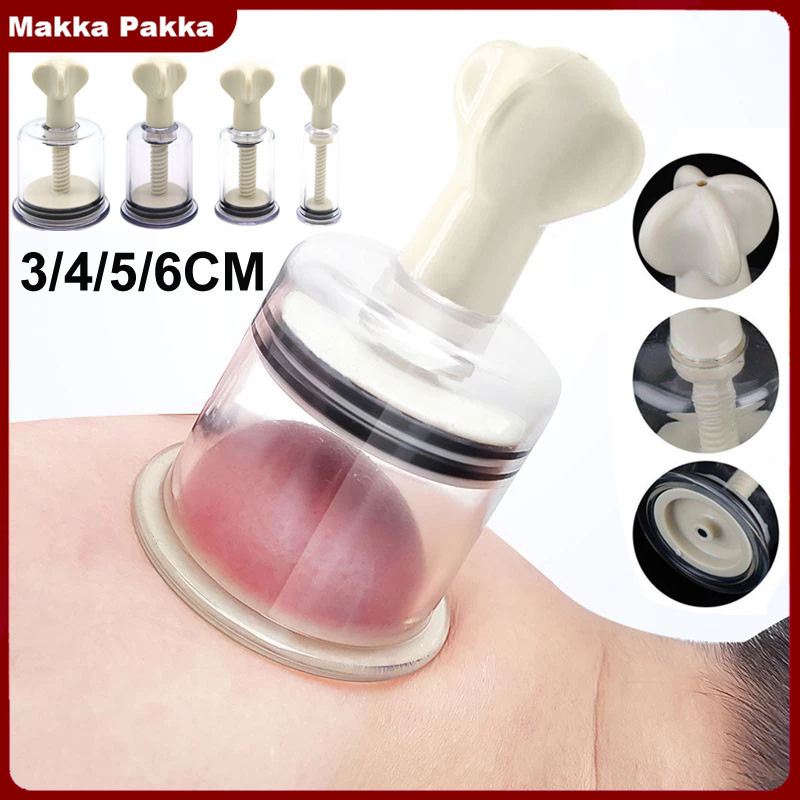 3/4/5/6CM Alat Bekam Kop Angin Anti Kendor Kop Bekam Vakum Alat Kop Angin Bekam Angin Alat Bekam Man