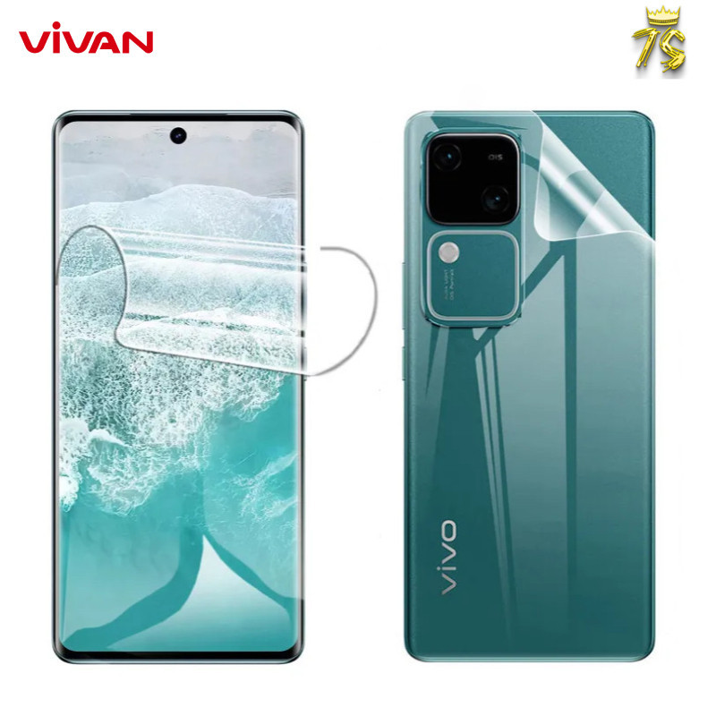 VIVAN Hydrogel Antigores Bening Full Body Belakang Antispy Matte Privacy Anti Gores Smartphone VIVO 