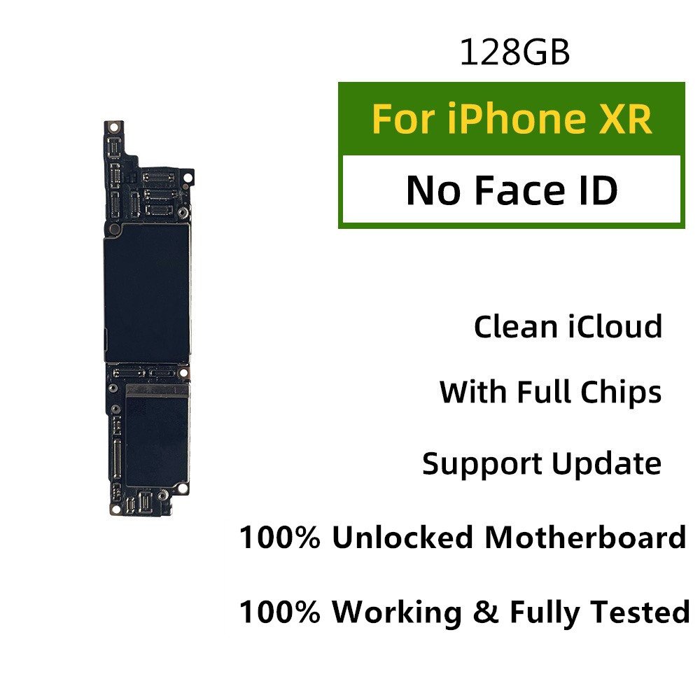 Working Unlocked Mainboard For iPhone X XR XS Max With Face ID Motherboard Full ips Clean iCloud Sup