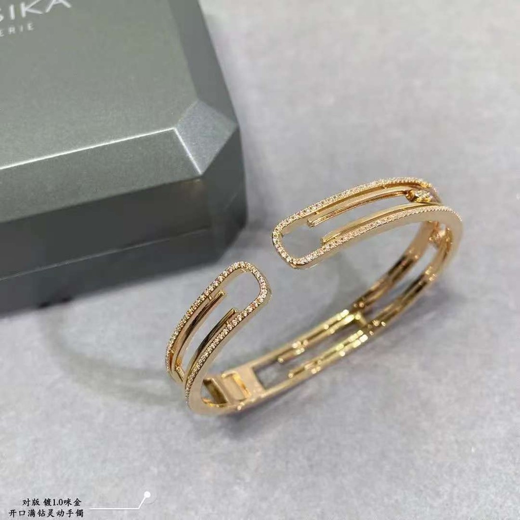 Gelang Bola Gelang Berlapis Emas Mawar 18K Wanita