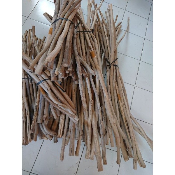 Dahan kayu jati kering 40 cm | macrame | teak wood