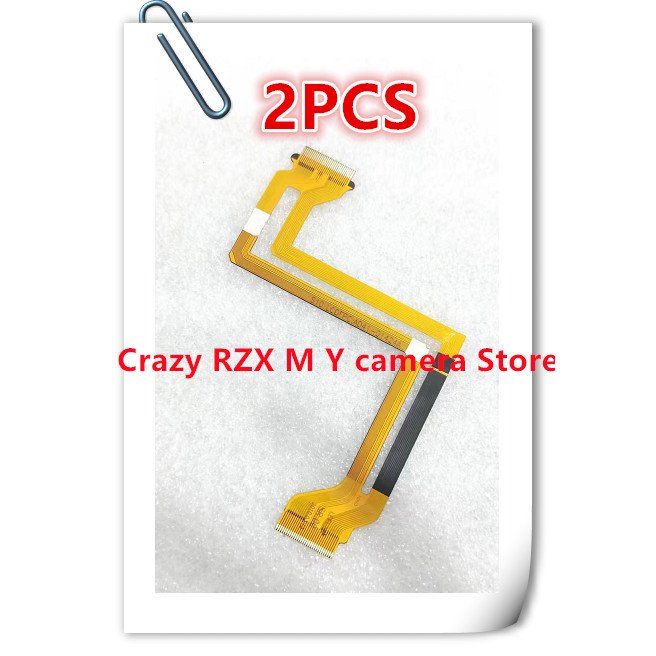 2PCS NEW LCD Flex Cable For SAMSUNG HMX-S10 HMX-S15 HMX-S16 S10 S15 S16 AD41-01424A Video Camera Rep