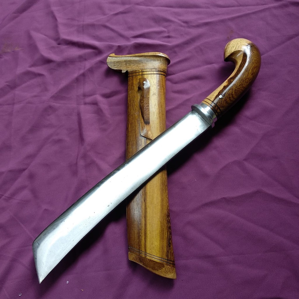 PETANI PETUALANG - GOLOK ASLI CIBATU/golok pemotong kayu/kopak rawing full tank duralium/baja per - 