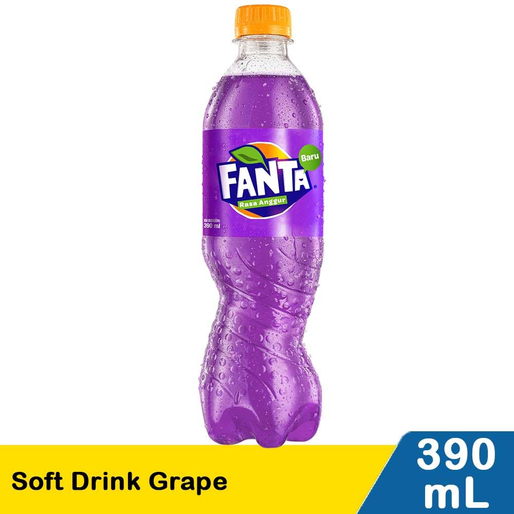 FANTA SOFT DRINK GRAPE 390mL