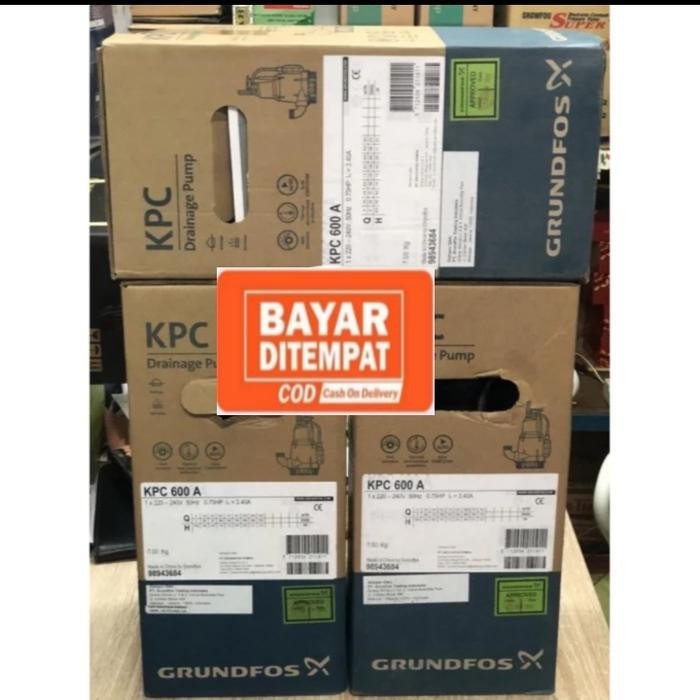 Mesin Pompa Celup Grundfos KPC 600 A- Grundfos KPC 600A