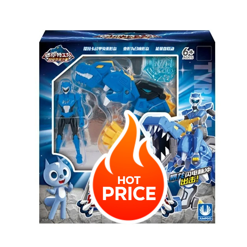 New MiniForce Super nosaur Power Toys Transformation Action Figures MiniForce X Simulation Animal De