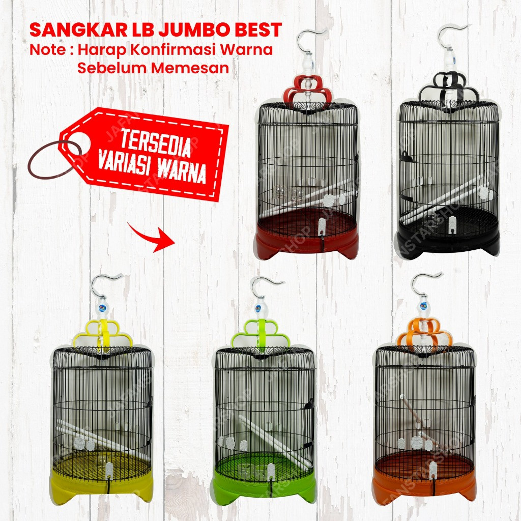 PAWFECT SANGKAR Kandang Love Bird Jumbo BEST Diameter 42 cm