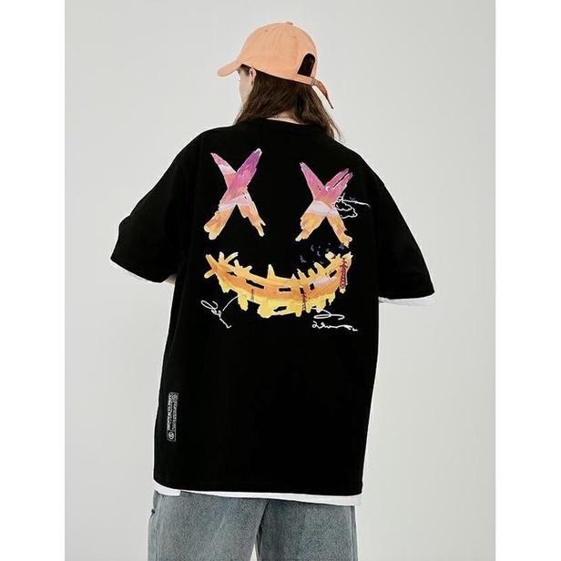 T-shirt Oblong Polos Pria Wanita Katun Combed  Opportunity details basic lylac t-shirt Cowok Kaos