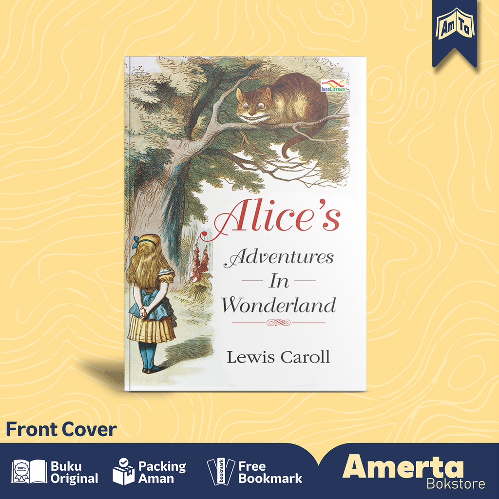 Buku Novel - Alice's Adventure In Wonderland versi B. Indonesia