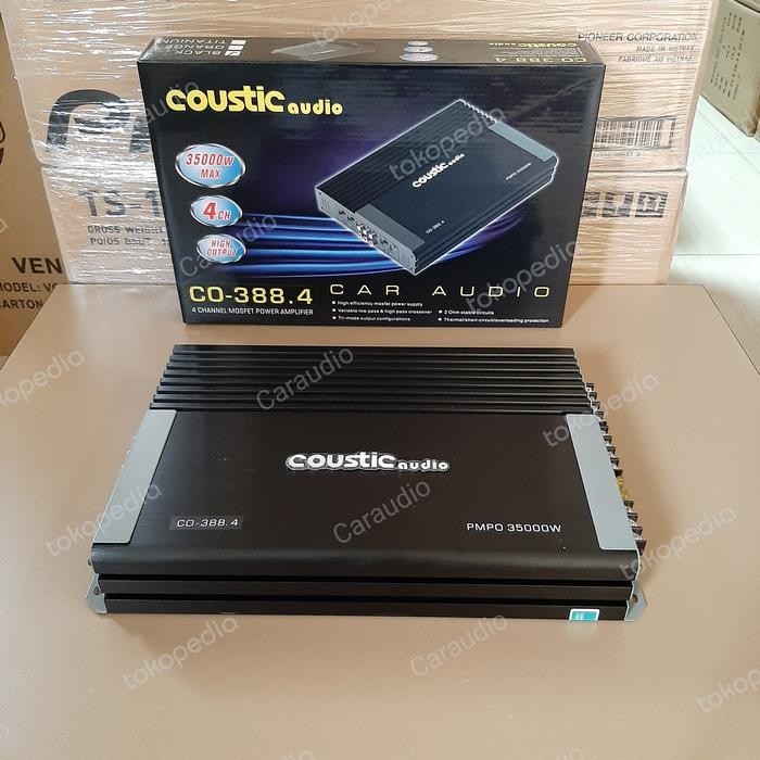 POWER COUSTIC CO 388.4 POWER MOBIL COUSTIC CO 388.4 AMPLIFIER 4 CHANEL  CVJA