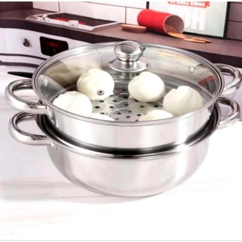 PANCI KUKUSAN DIMSUM DIAMETER 28CM | PANCI KUKUS PEKANBARU MURAH