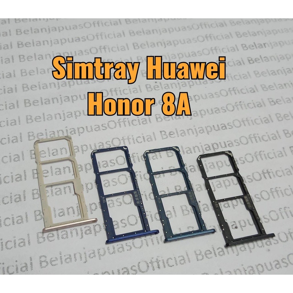 Simtray Slot Tempat Dudukan Kartu Simcard Lock Sim HUAWEI HONOR 8A 8 A simtray huawei honor 8a sim t
