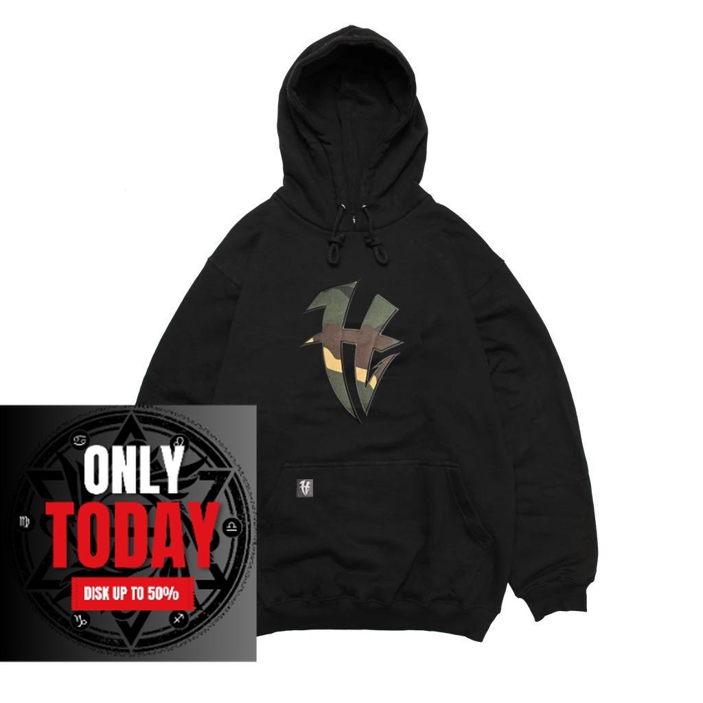 Huskey Clothing - huskey hoodie Logo Army | jaket pria | jaket hoodie