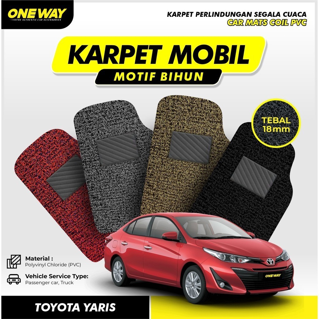 Karpet Mobil Bihun Mie APV, Grandmax, Luxio, Formo 2 baris UNIVERSAL