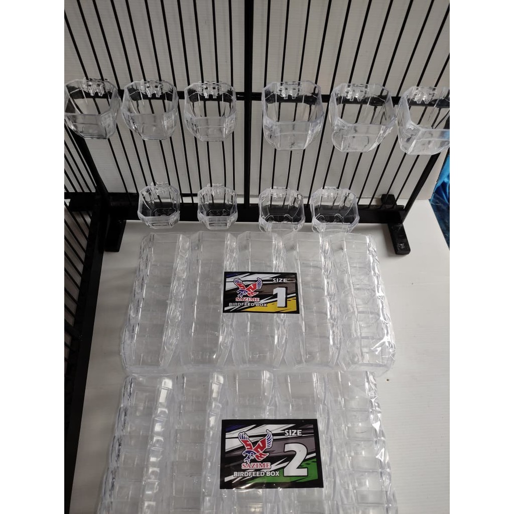 Cepuk Burung Kotak Segi 8 Merk Sazime