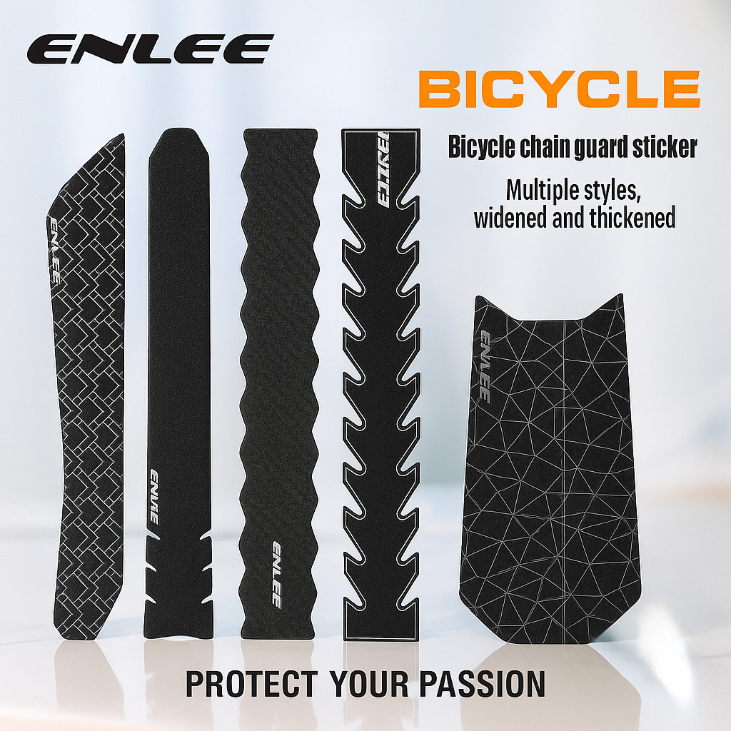 Enlee Chainstay Guard Protector Pelindung Rantai Chain Plastik Frame Sepeda Mtb