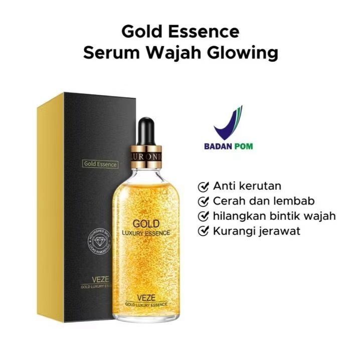 (BPOM) Veze Gold Luxury Essence Serum Anti Penuaan Dini