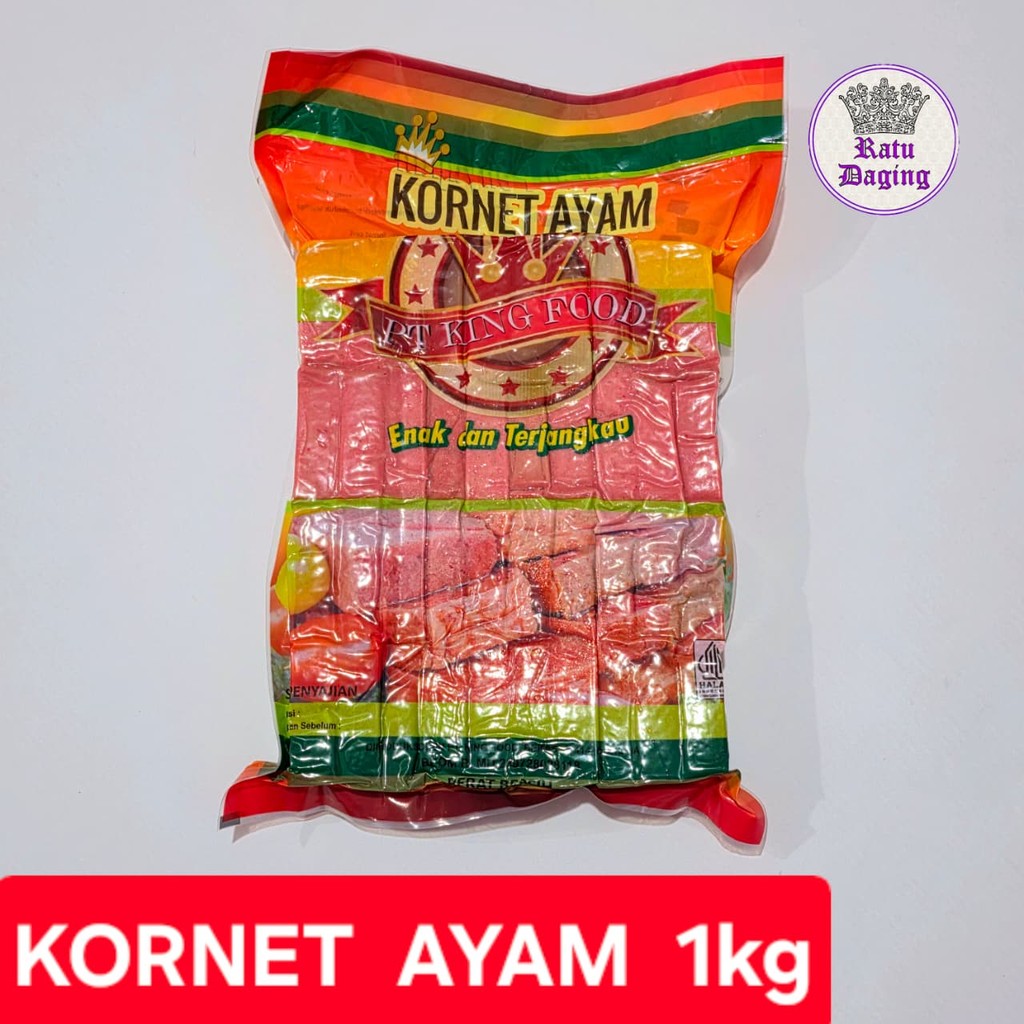 King Food Kornet Ayam Kingfood 1kg Murah