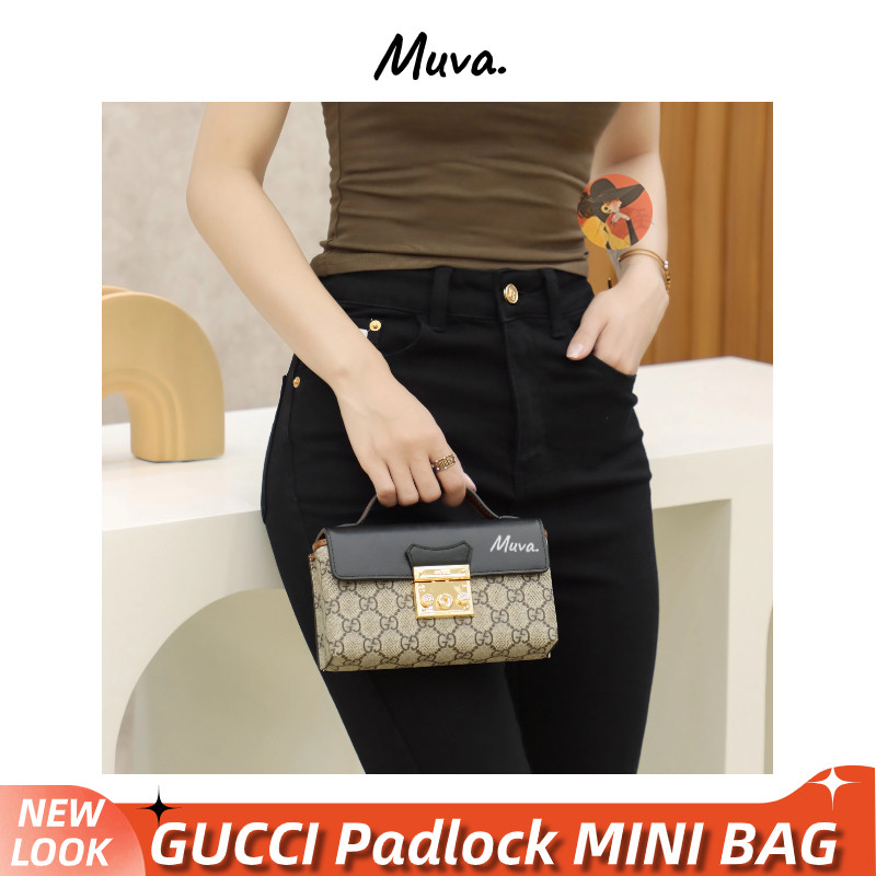 Tas wanita Gucci Padlock MINI Bag Women/Shoulder Bag/652683