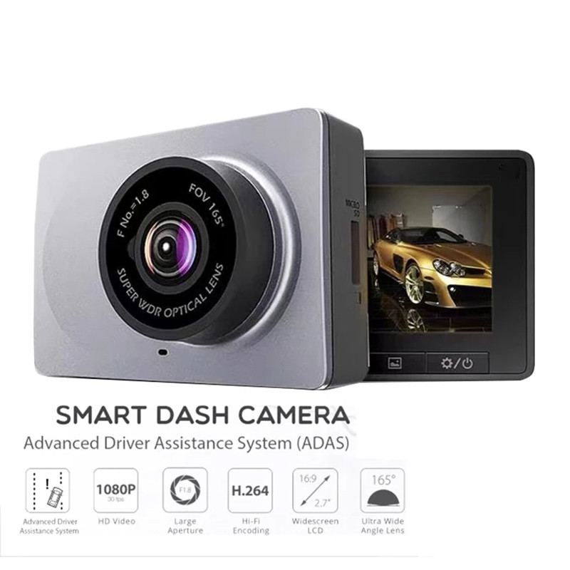 xiao YI Smart Dash Cam For Car ADAS 2.7 Screen Full HD 1080P Dash Cam with Night Vision ADAS English