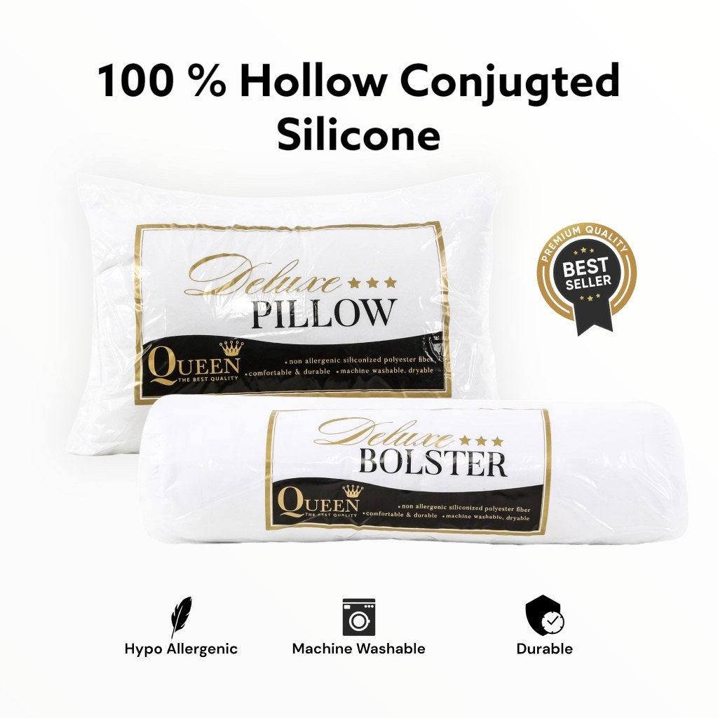 PRADHIP_IDPAKET BUNDLE (ISI 3) BANTAL / GULING TIDUR / MEDIUM FIRM / HOTEL PREMIUM/PUTIH-HIGH QUALIT
