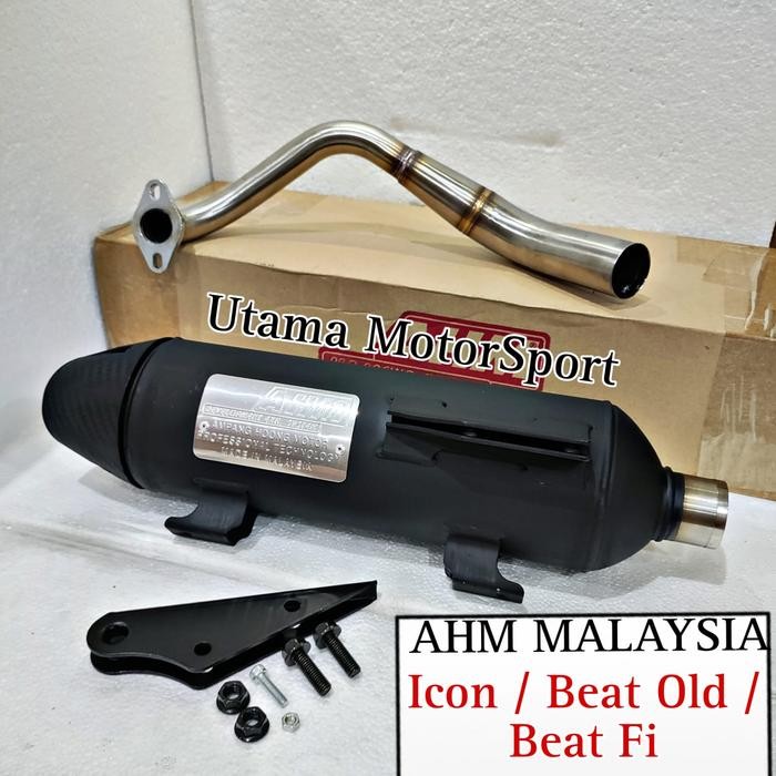 Knalpot AHM Beat Fi / Beat Karbu / Icon / Semua Beat Ori AHM Malaysia
