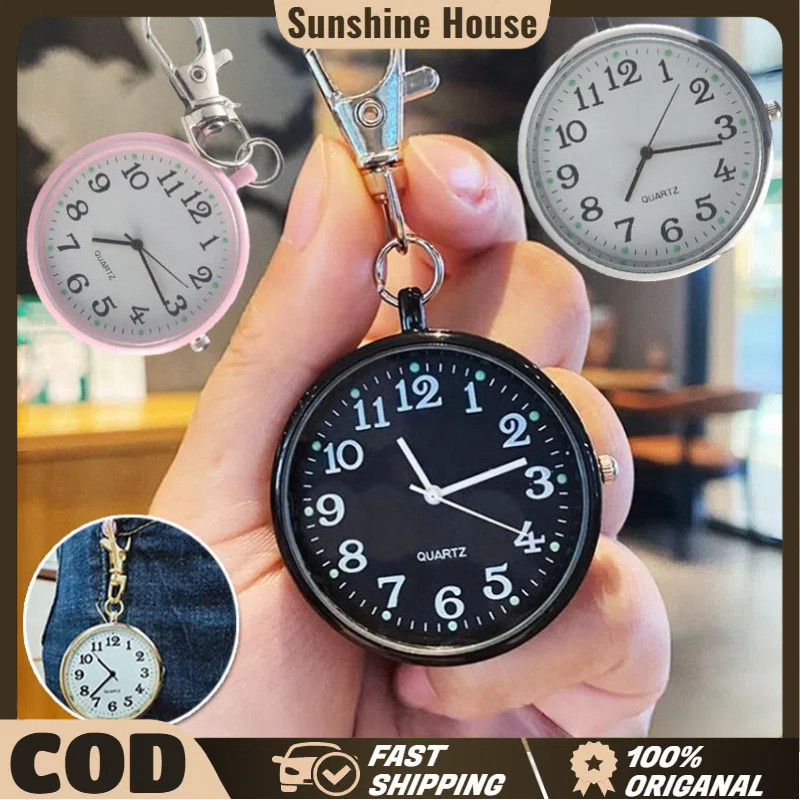 Jam Saku Kuarsa / Jam Saku Gantungan Kunci / Jam Saku Mini / Jam Saku Portabel Mode