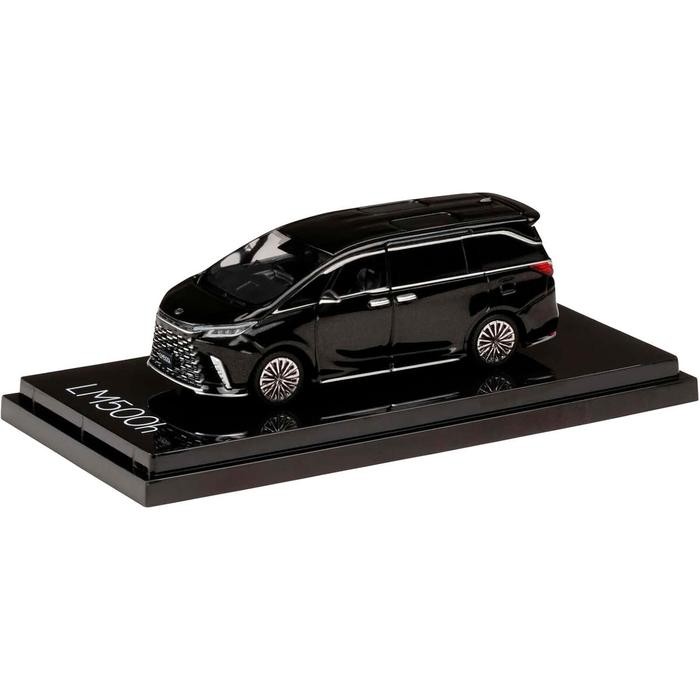1/64 HOBBY JAPAN DIECAST LEXUS LM500H 6 SEATER BLACK (RHD)