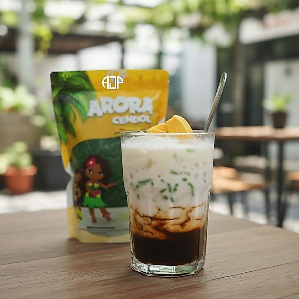 ARORA CENDOL KECEBONG / Jeli Cendol Instan Siap Saji | Kemasan 500 gram