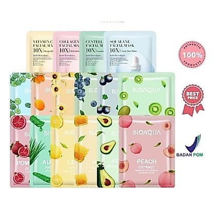 Masker Bioaqua /Sheet Mask Bioaqua BIOAQUA Essence Sheet Mask 25g