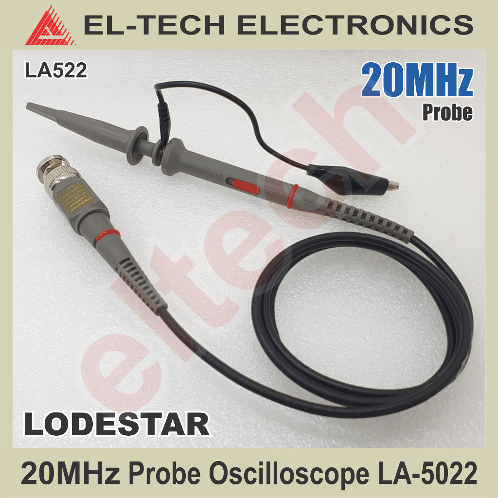 YONA.ID Tester Probe Oscilloscope 20MHz 60MHz 10MHz Osiloskop 20 60 100 MHz Clip Klip Jarum Colokan 