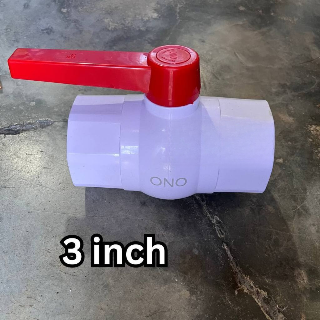 [SOLUSI] Stop kran keran air 3 inch / Ballvalve kran PVC gagang merah