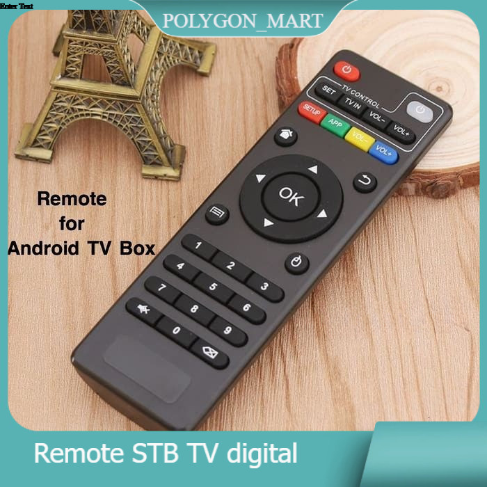 Remot Universal STB DVB T2 Dan Android TV Box Kompatibel | Remot TV Pas


