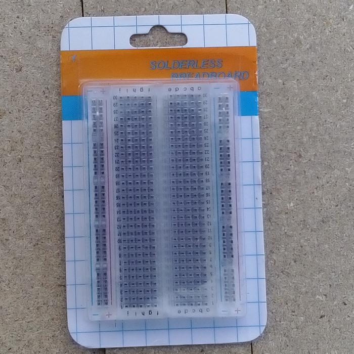 Solderless Breadboard Transparant 400 Hole