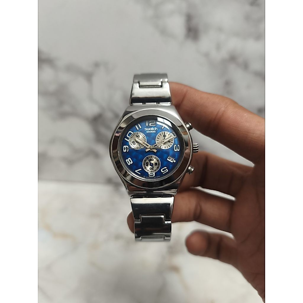 Swatch Irony Crono BLUE STROKE (YMS405G) AG2003
