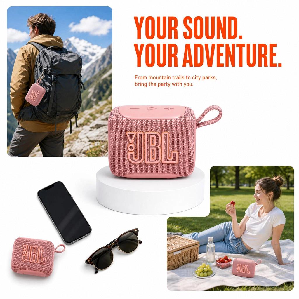 JBL GO 5 Business desktop audio system - Compact and exquisite office meeting voice amplification sp