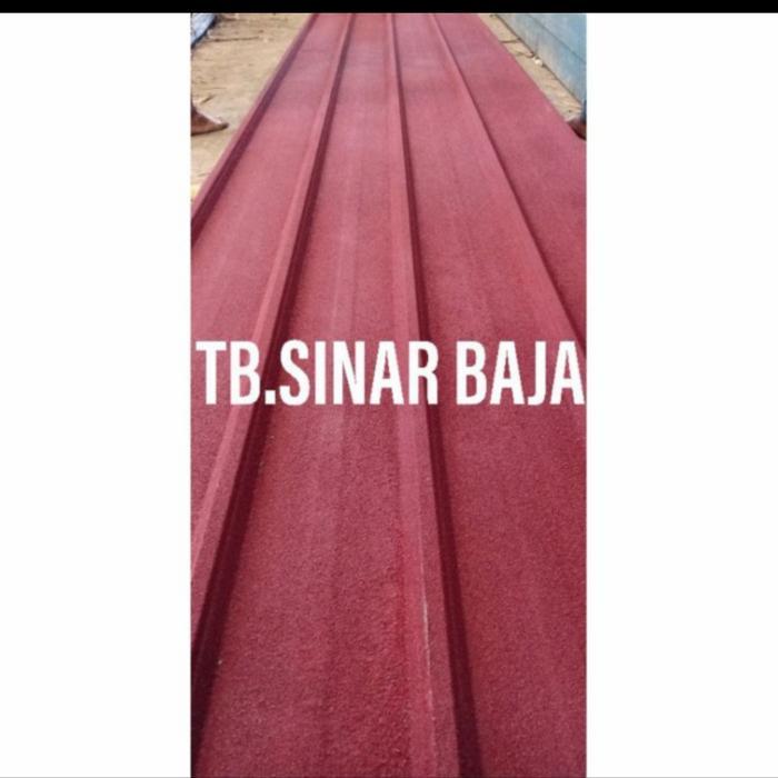 Atap Spandek Pasir 5 Meter x 0.30 / Atap Baja Ringan / Spandek Pasir