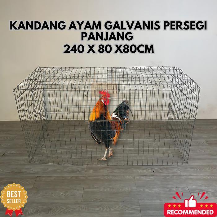Kandang Ayam Umbaran Galvanis Anti Karat
