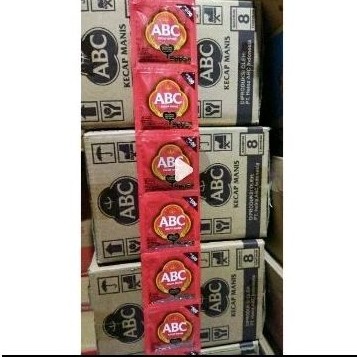 KECAP MANIS ABC 18ml 1 KARTON ISI 30 RENCENG 1 RENCENG ISI 12PCS