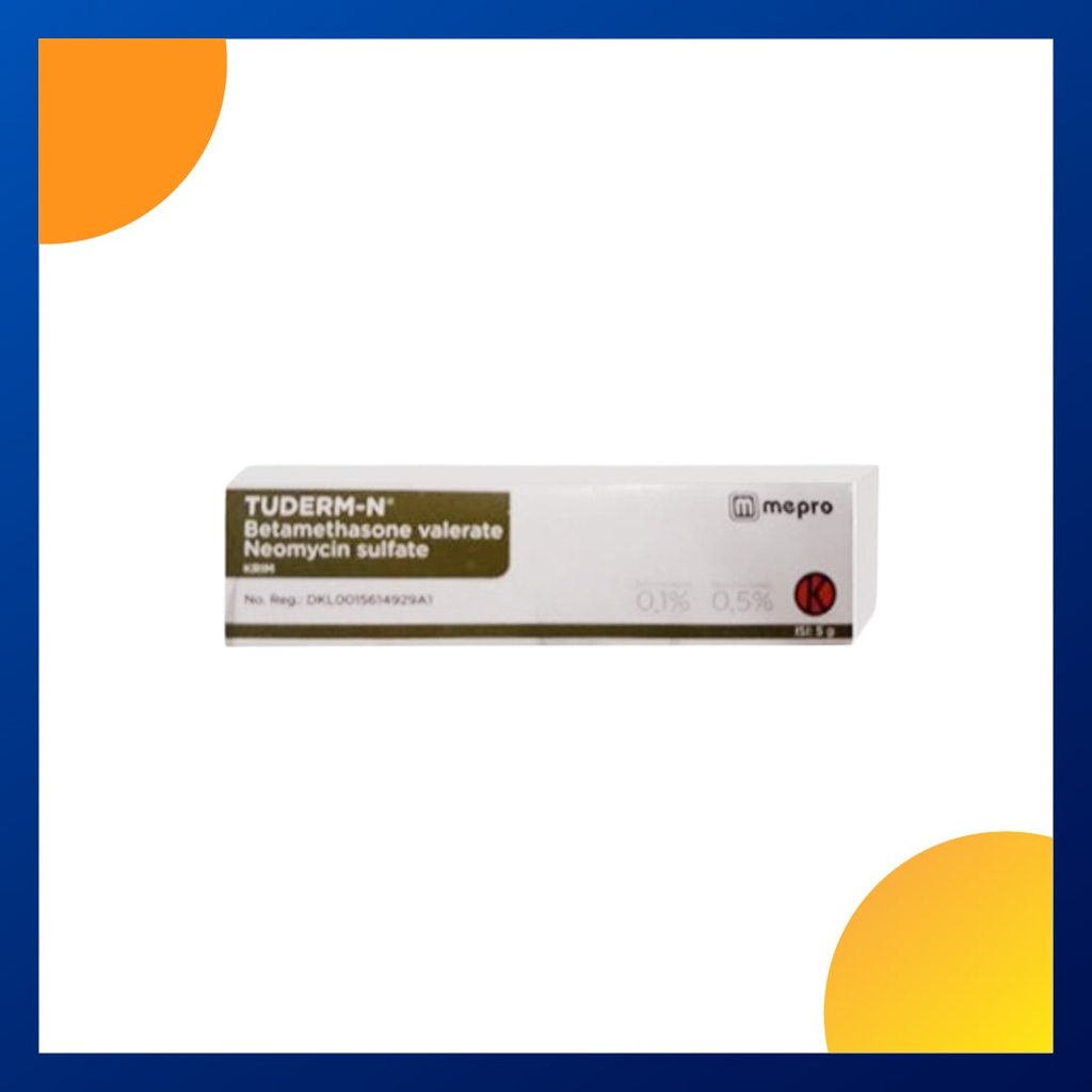 TUDERM-N CREAM 1 TUBE @ 5 G