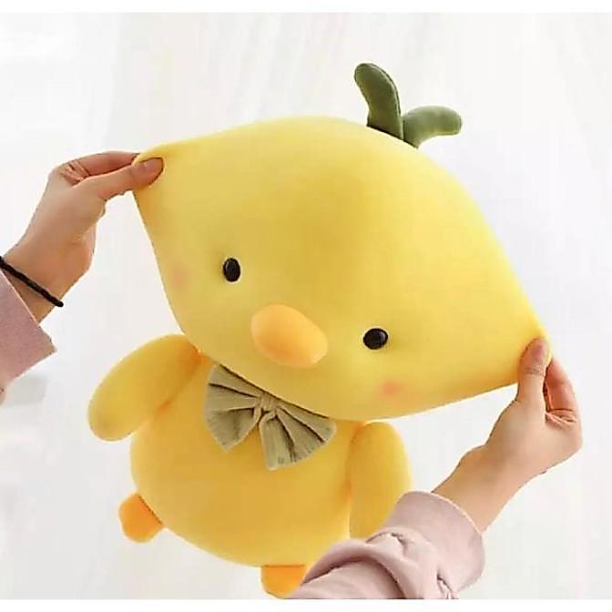 Lucu- Viral  Boneka Bebek Kuning Lucu Boneka Bebek Gemoy Lalafanfan Mainan Anak Terbaru