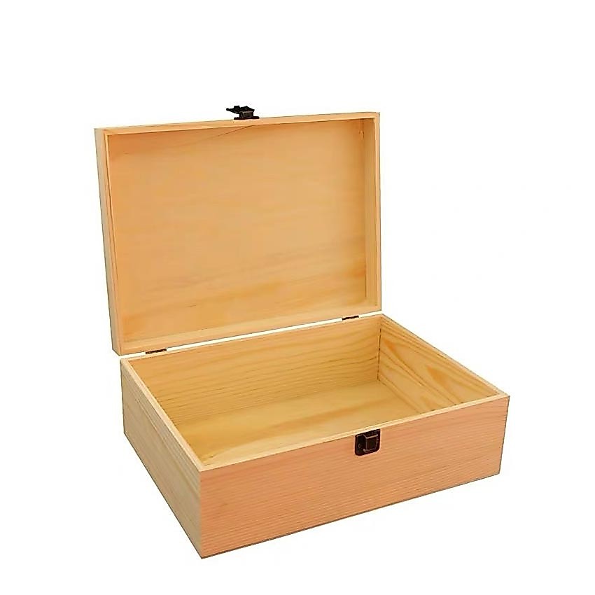 Kotak Kayu / Kotak Cincin / Kotak Mahar Kecil / Kotak Uang Kayu Box Polos Jati Belanda Lokal