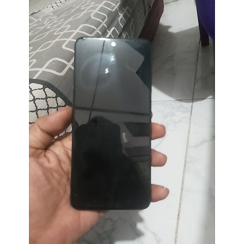 lcd Xiaomi note 10 4G amoled retak secuil atas ori