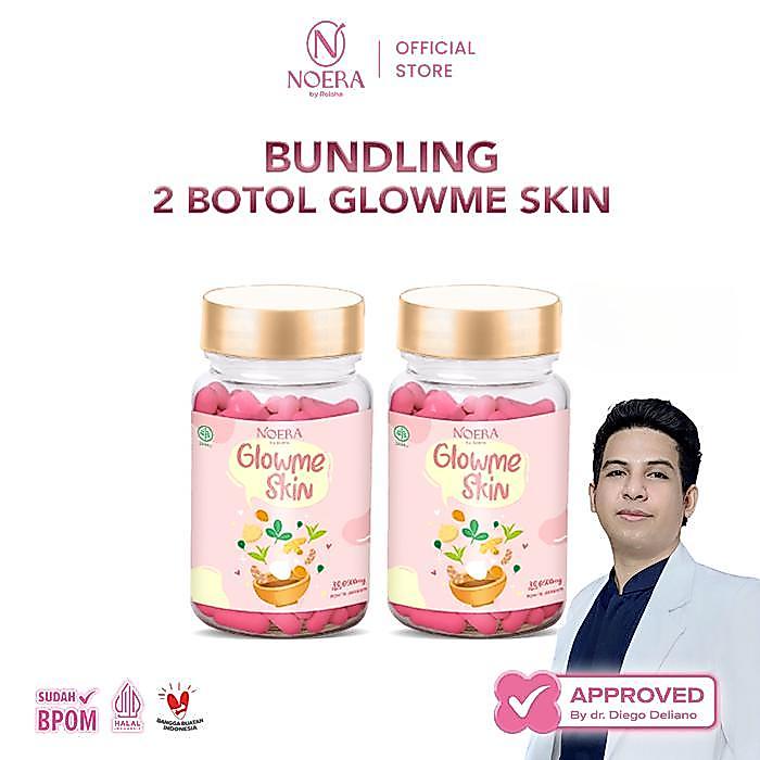 Promo Noera Glow Me Skin Capsule Suplemen Kecantikan Kulit Perawatan Kulit Original