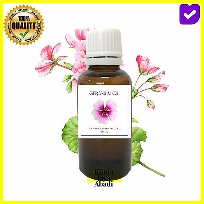 Geranium essential oil 30 ML / Minyak atsiri geranium MURNI