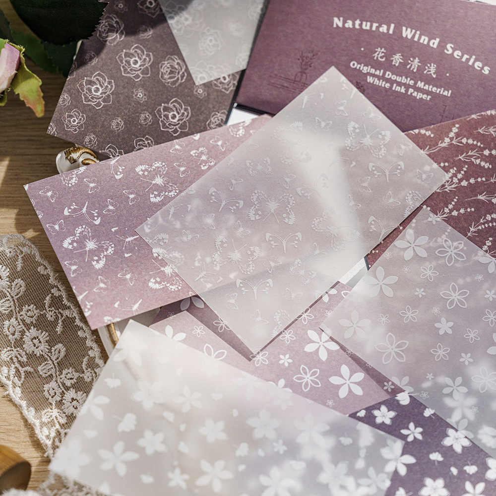 

30 pcs Decorative Collage Material Background paper For Y Scrapbooking ary Album art Marker Scrapbook Material paper Set