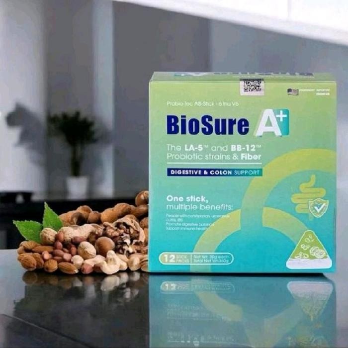 

PROMO BIOSURE A+ Milk Susu Bubuk Probiotik Original Untuk Pencernaan Menjaga Kesehatan Usus - 1 BOX